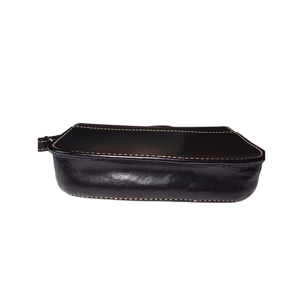 Dooney & Bourke Heritage QT112 Black Leather Wristlet Set With Box/Card/Dustbag - Picture 4 of 16